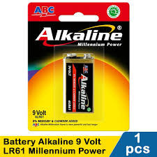 Baterai Alkaline 9 volt