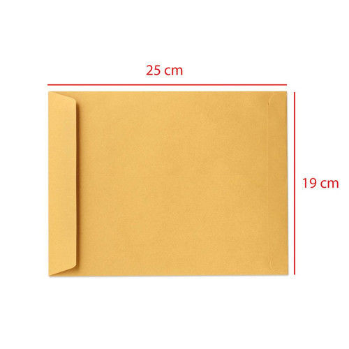 Amplop Coklat Polos Ukuran 1/2