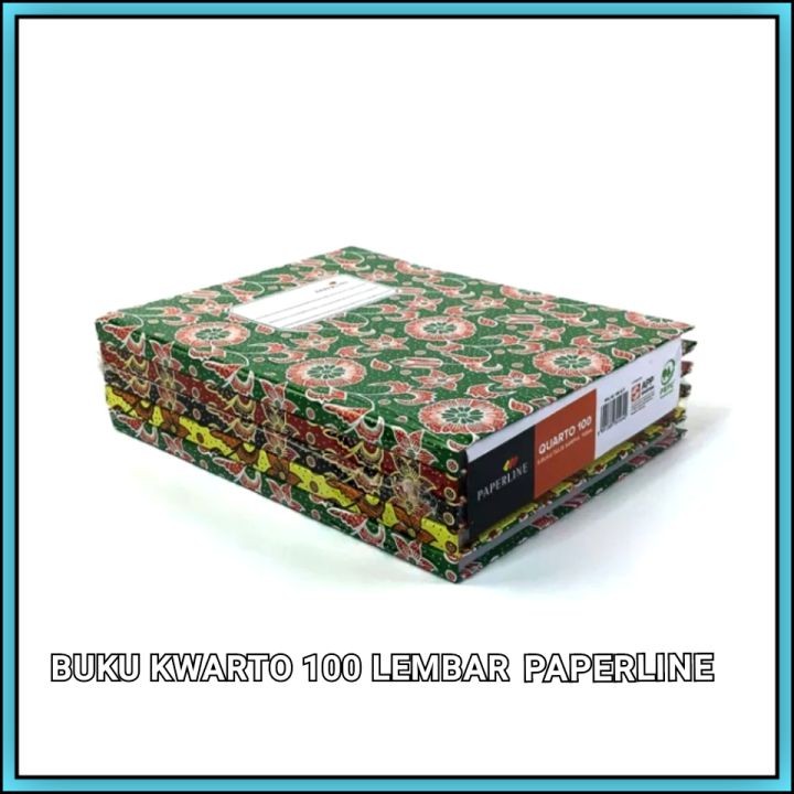 Buku quarto 100 lembar paperline